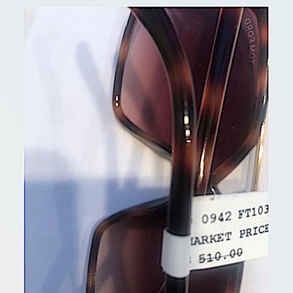 TOM FORD Meryl 64mm Gradient Polarized Oversize Square Sunglasses main image 7